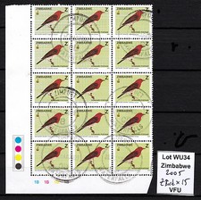 Zimbabwe 2005 Birds valore Z