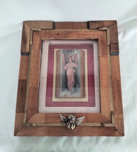 Scatola legno vintage fatta - scatola,