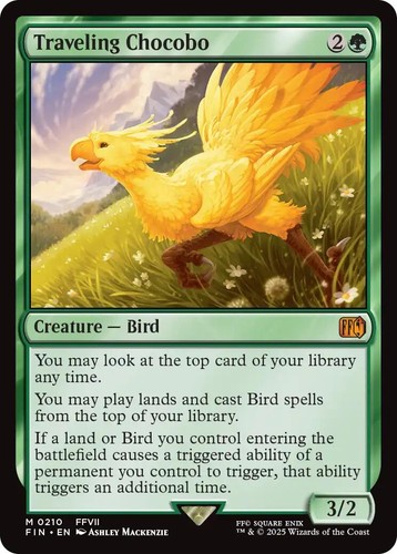 Chocobo viaggio 210 foil - chocobo, #210