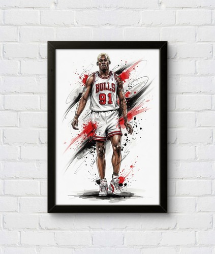 Poster dennis rodman chicago - poster,