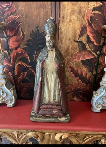 Scultura antica legno - antica, san