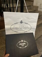 Sacchetto Carta Shopping Bag Prada + Scatola