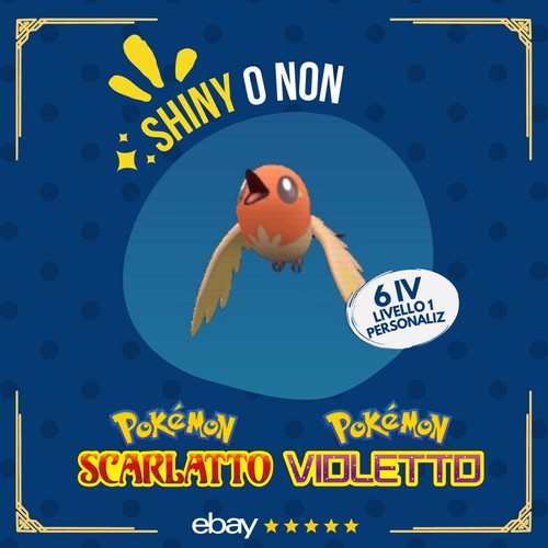 Fletchling shiny non - non, 6