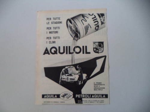 Advertising pubblicità 1960 - advertising,