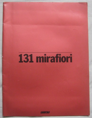 Fiat 131 mirafiori - 131, 1978