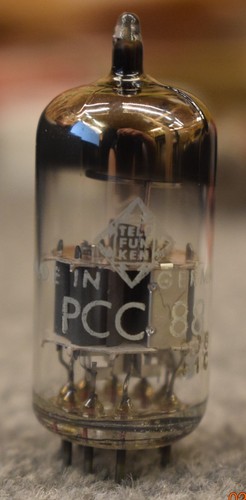 Tubo telefunken pcc88 7dj8 - telefunken, pcc88/7dj8