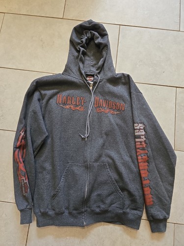 Harley davidson giacca zip con - davidson,