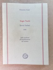 SERGIO VACCHI. SORRISI