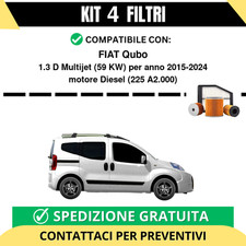 Kit 4 Filtri Tagliando per