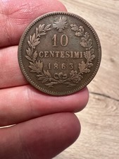 Centesimi 1863 vittorio - 10,
