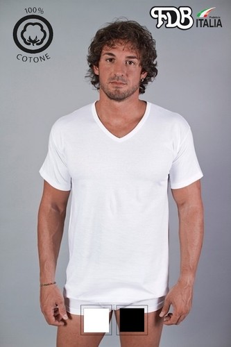 Maglia uomo fdb art scollo - maglia,