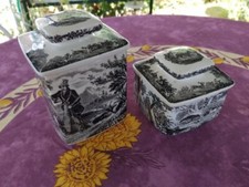 2 Pots Sucriers Couvercle