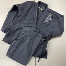 Venum Contender Kimono A0 Grigio EVO BJJ GI Nero Serpente Giacca Pantaloni Tuta