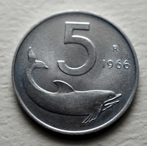 Lire fdc 1966 repubblica - 5,