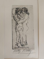 Deliziosa incisione di Walter