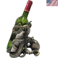 Porta Vino Polpo Argento