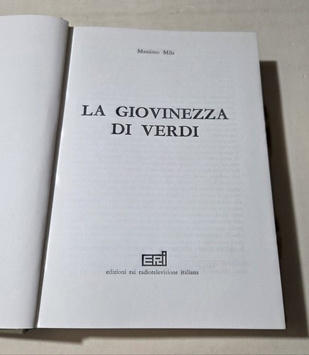 Giovinezza verdi - di,