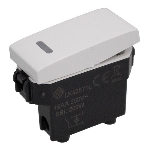 Interruttore unipolare 16a - 1p,