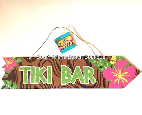 Insegna legno tiki - insegna, luau