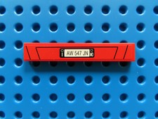 Lego 1 x Piastrella 6636pb187