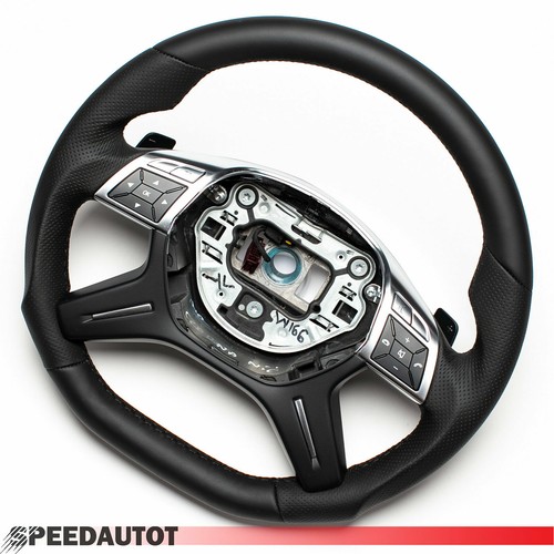 Volant plat cuir - volant, w166