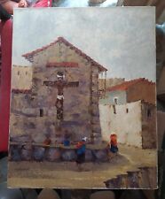 Dipinto CM.40x50  anni 80 firmato AFFARE Vendita No Profit