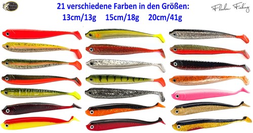 Fladen shad pesce gomma - fladen,