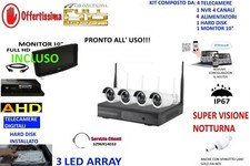 Kit videosorveglianza wireless - videosorveglianza,