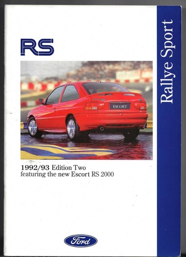 Ford 1992 2 - ford, rs