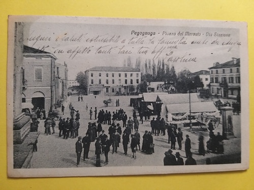 Pegognaga piazza - pegognaga, (mantova).