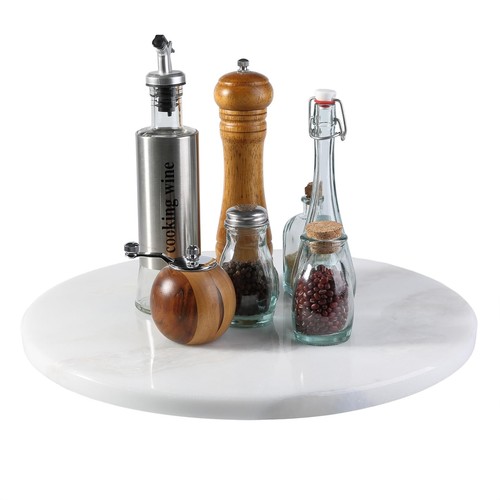 Marble lazy susan in - marble, 16