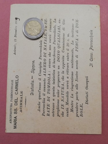 13334 cartoncino acireale 1939 - 13334,