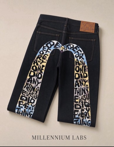 Evisu jeans uomo lot - lot, 2000