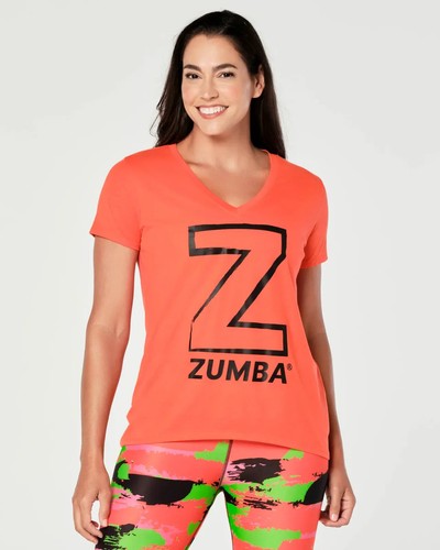 Top con scollo zumba - con,