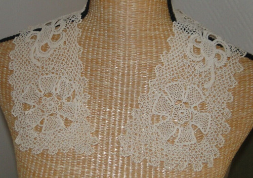 Collo pizzo cotone - pizzo,