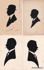 # SILHOUETTES: GIOCHI DI BIANCHI E NERI- 4 LAVORI SU CARTONCINI .../.