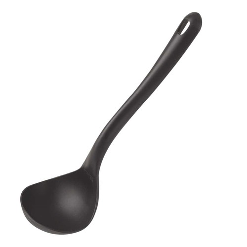 Mestolo cucina nero 9 cm - pa+,