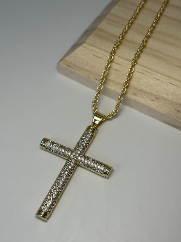 Collana crocifisso oro - xp, 18ct