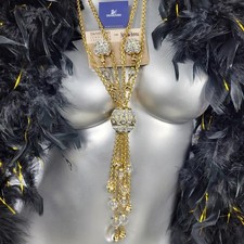 COLLANA/ORECCHINI NUOVI SENZA