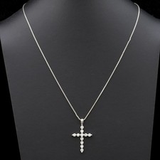 COLLANA CON CIONDOLO CROCE IN