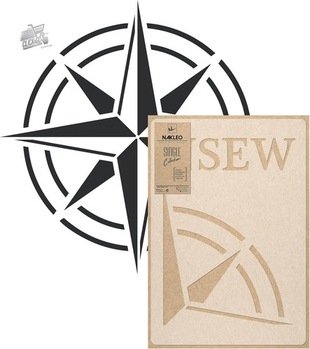 Stencil parete grande 120cm - stencil,