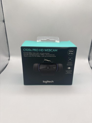 Webcam logitech c920s pro - webcam,