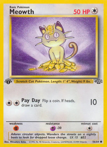 Meowth pokemon - -,