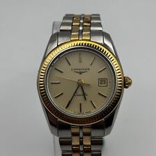 Longines - orologio donna, vintage, acciaio e oro