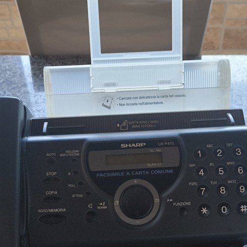 Sharp p410 telefono fax con - sharp, ux-p410