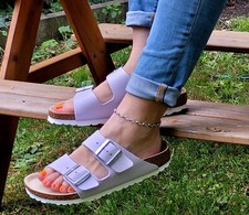 Birkenstock arizona shiny - birkenstock,