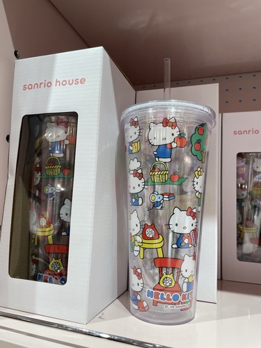 Bicchiere esclusivo sanrio - bicchiere,