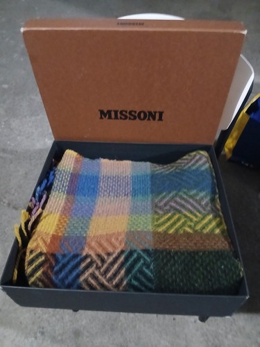 Coperta plaid missoni - coperta,