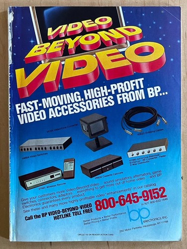 Video store magazine - magazine, (july