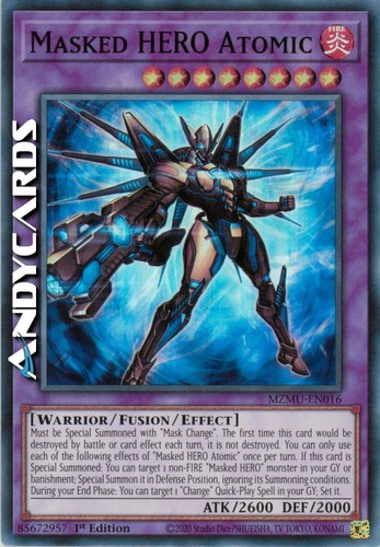 Masked hero atomic - hero,
